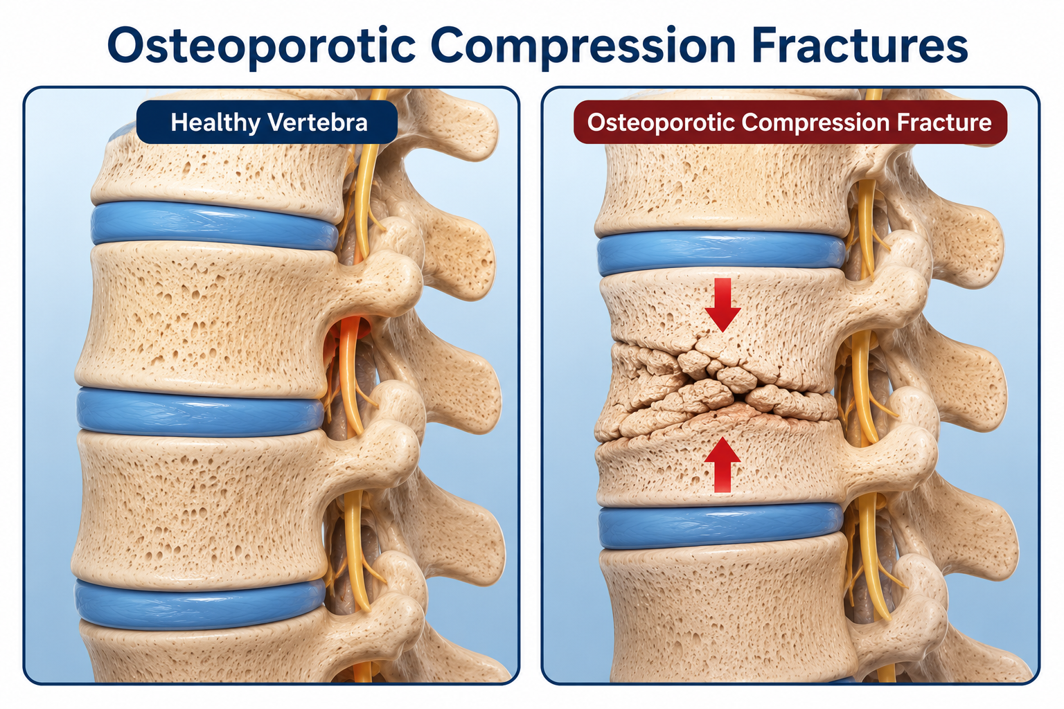 Osteoporotic compression fracture